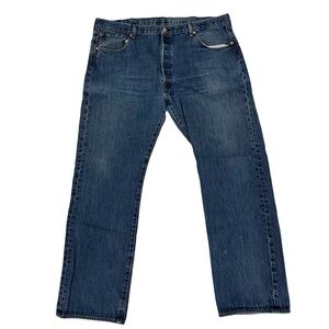 VTG Levi’s 501 Jeans Mens 42x32 Blue Demin Straight Leg